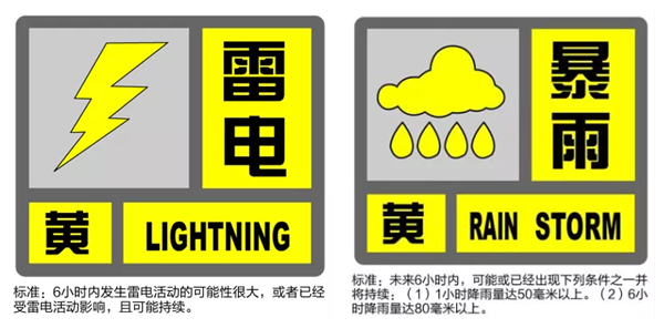 暴雨雷电黄色预警香蕉影院在线观看机械提醒各位客户注意出行安全